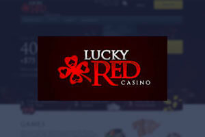 Lucky Red Casino Featured Image Logo and Homepage Screenshot