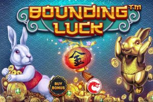 Bounding Luck Online Slot Logo