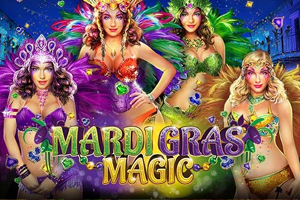 Mardi Gras Magic Slot Logo