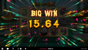 Panda's Gold Slot Game Big Win Example