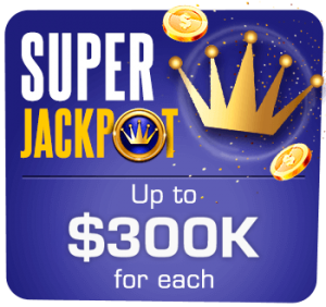 Hot Drop Jackpot Super prize 300k