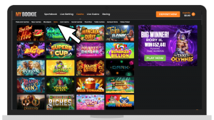 Play At MyBookie Casino Desktop