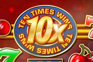 Ten times wins logo