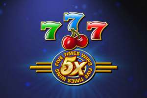 Five Times Wins Slot Logo