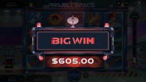 Project Space Slot Big Win Screenshot