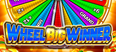 Wheel big winner game logo