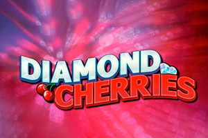Diamond Cherries Slot Logo