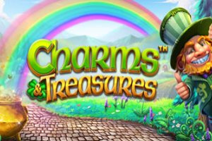 Charms & Treasures Online Slot Logo