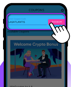 Las Atlantis Casino Bonus Code mobile