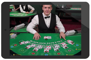 Mobile Live Blackjack Online Casinos-with-live-dealer