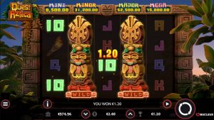 The Quest of Azteca Slot Game Wild Reels