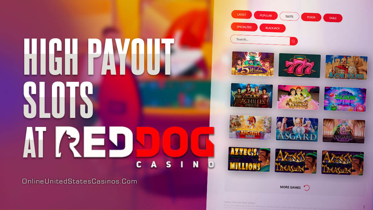 Best Slots at Red Dog Casino