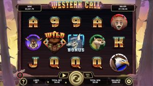 Western Call Slot Game Play Screenshot