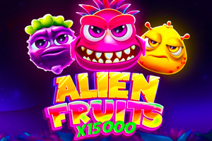 Alien Fruits slot logo