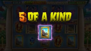 Cash Bandits Museum Heist Slot Big Win Screenshot