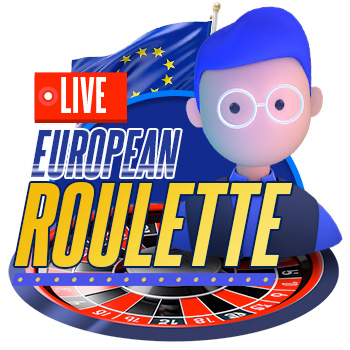 Live European Roulette Online Icon