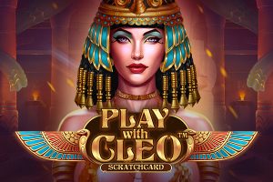 Play With Cleo Scratch Card online lottery game logo