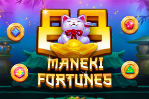 Maneki 88 fortunes Slot Game Logo