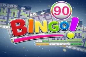 90 ball bingo game logo