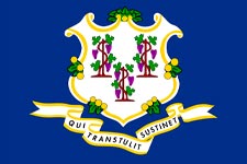 Image portraying the State of Connecticut flag.