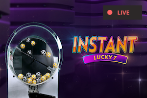 lnstant Lucky 7 Lottery Game Logo