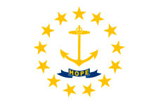 Rhode Island State flag