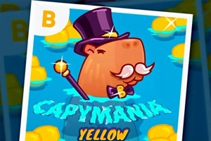 Capymania Yellow table game logo