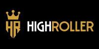 High Roller Logo Black Background