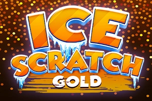 Ice Scratch Gold scratch card game logo