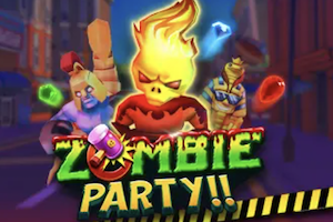 Zombie Party Fish Game Logo