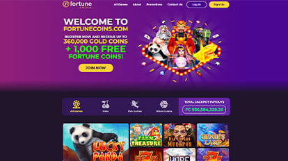 Screenshot Fortune Coins Casino