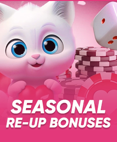 Slots Paradise Seasonal re-up bonuses