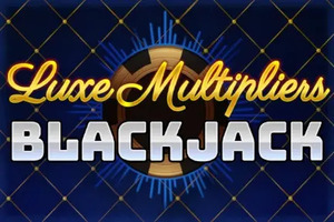 deluxe multiplier blackjack table game logo