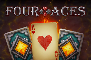 Four Aces Slot Logo