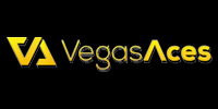 Vegas Aces Casino Logo Black Background