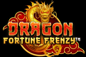 Dragon Fortune Frenzy bonus slot game logo by dragon gaming 