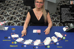 Live Blackjack Table With Early Payout Feature