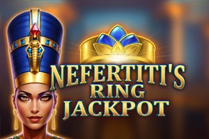 Nefertiti's Ring Jackpot slot game logo