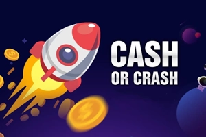 cash or crash game logo